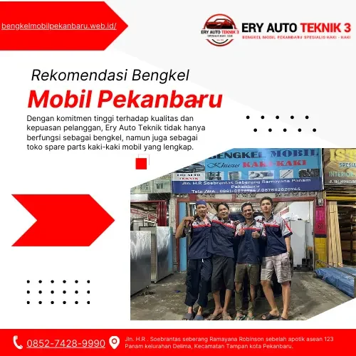 Rekomendasi Bengkel Mobil Pekanbaru